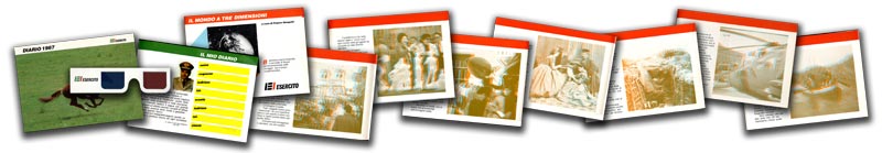 diario scolastico 3D esercito italiano 1987